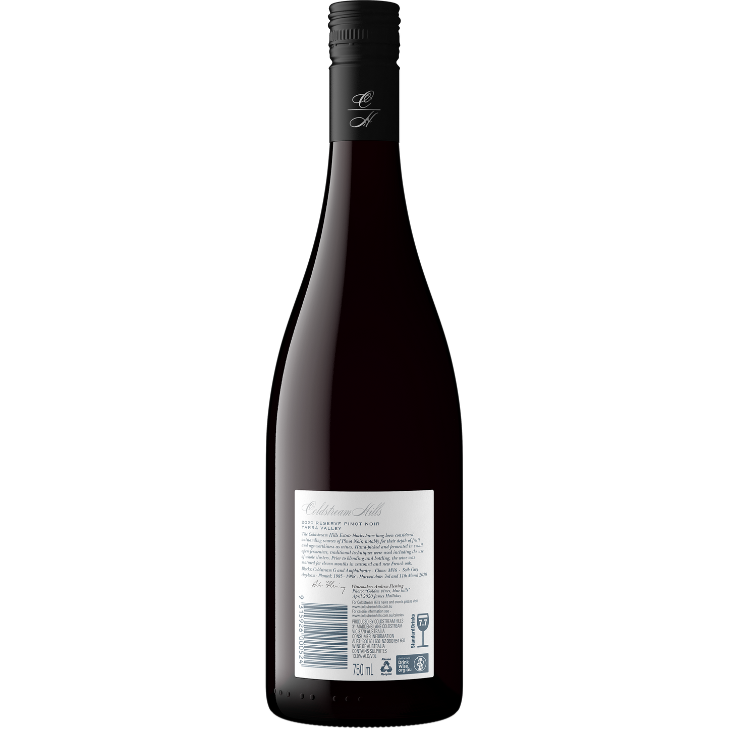 2020 Coldstream Hills Reserve Pinot Noir