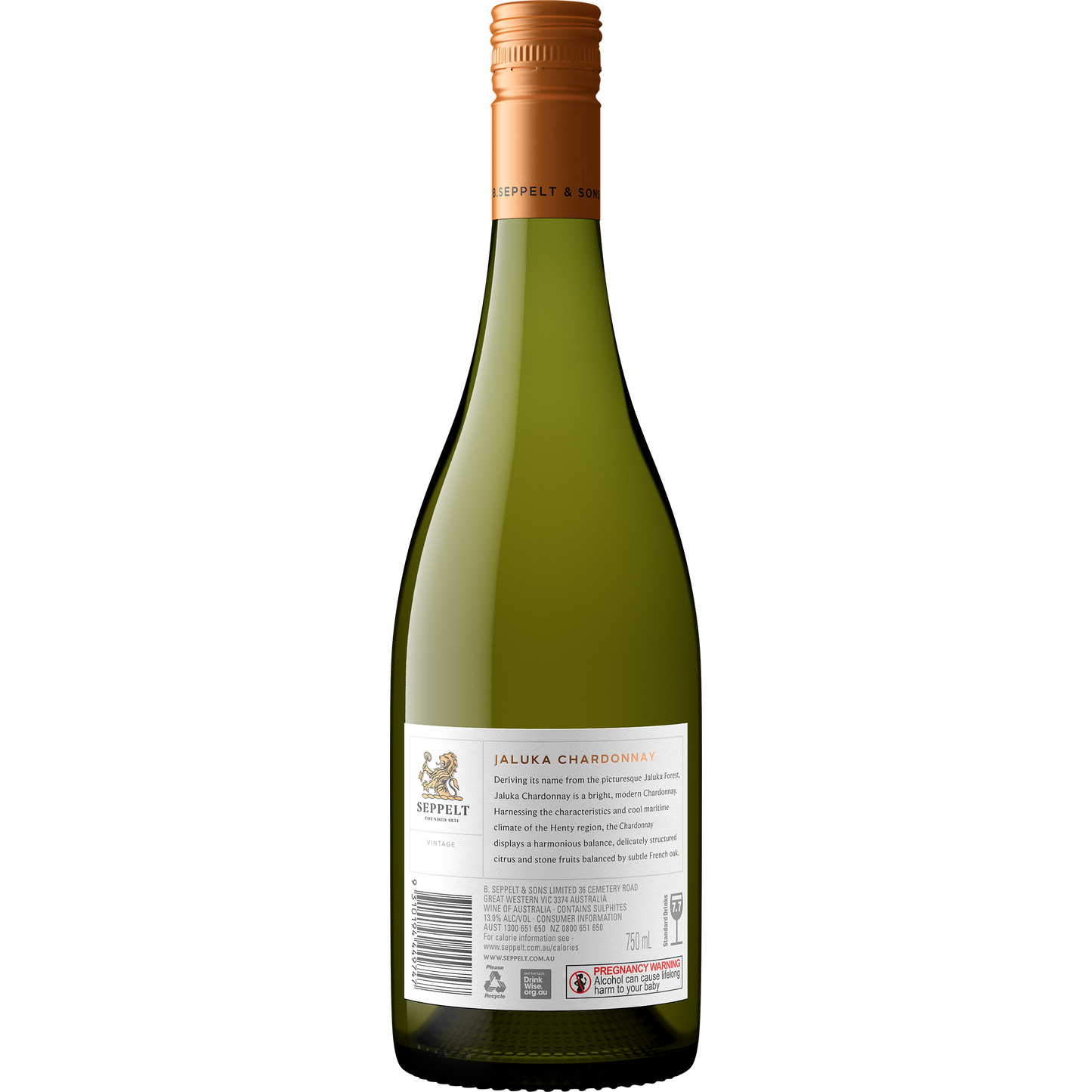 2019 Seppelt Jaluka Henty Chardonnay