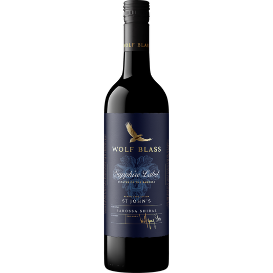 2018 Wolf Blass Sapphire Label St John's Barossa Shiraz